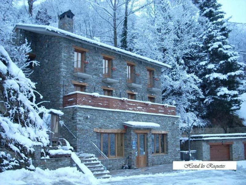 Hostal Les Roquetes Queralbs Eksteriør bilde
